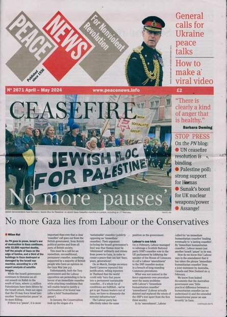 Peace News Magazine