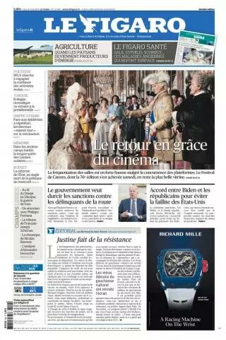 Le Figaro (Monday to Friday offer) newspaper