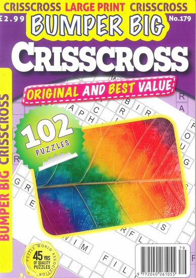 Bumper Big Criss Cross Magazine