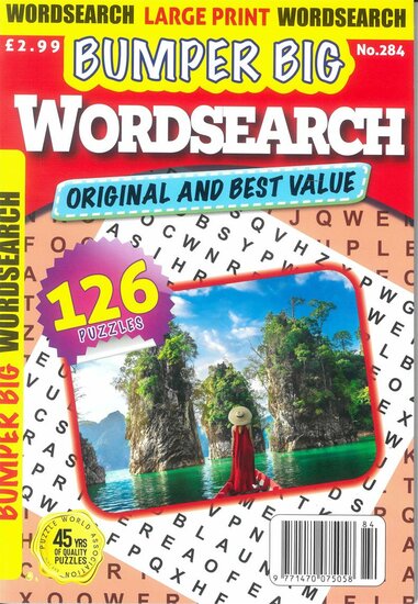 Bumper Big Word Search Magazine
