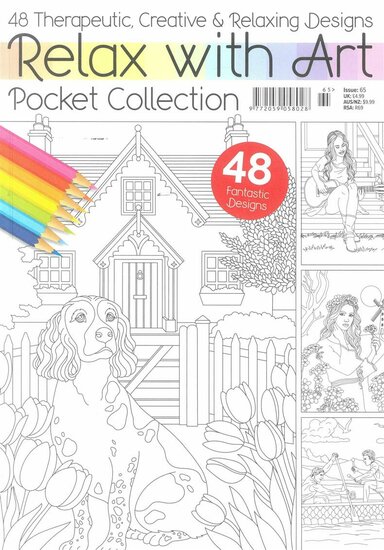 Relax With Art Pocket Collection Magazine