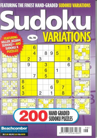 Sudoku Variations Magazine