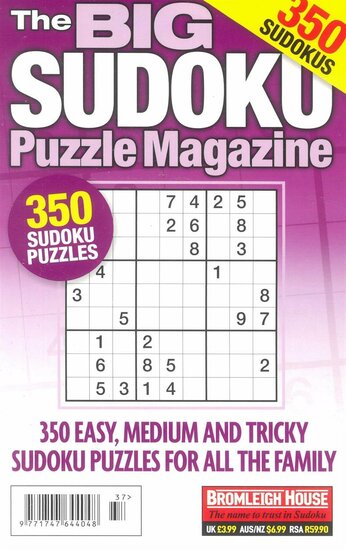 The Big Sudoku Puzzle Magazine