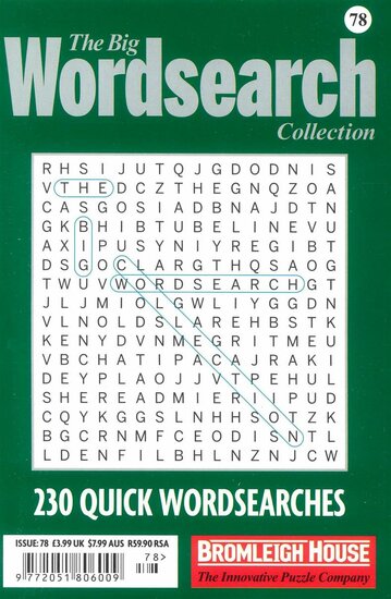 The Big Wordsearch Collection Magazine