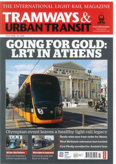 Tramways &amp; Urban Transit Magazine