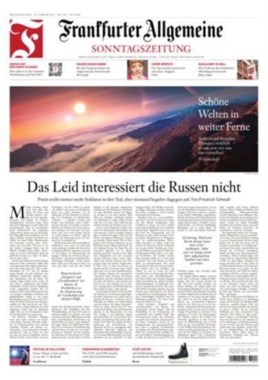 Frankfurter Allgemeine Sonntagszeitung (Deutsch)