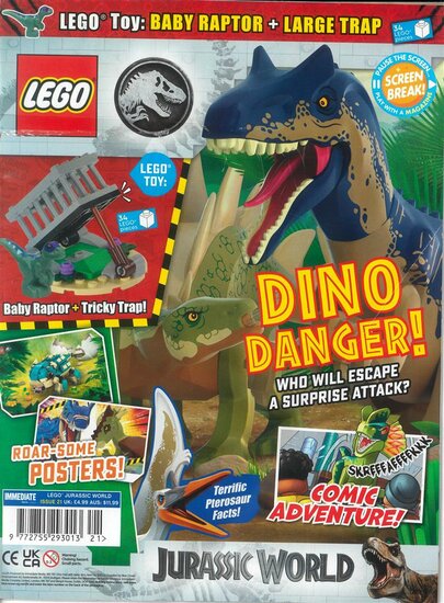 Lego Jurassic World Magazine