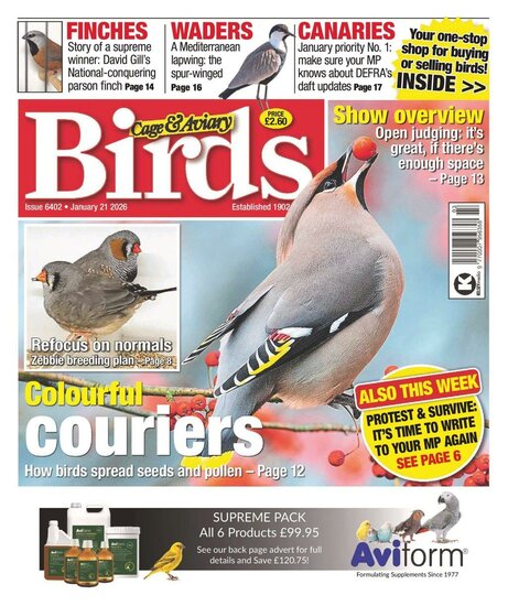 Cage &amp; Aviary Birds Magazine
