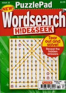 Puzzlelife Puzzlepad Wordsearch Hide &amp; Seek Magazine