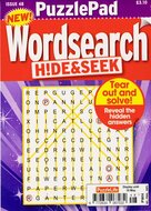 Puzzlelife Puzzlepad Wordsearch Hide &amp; Seek Magazine