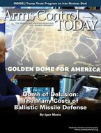 Arms Control Today Magazine