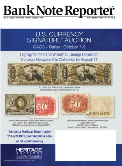 Bank Note Reporter Magazine
