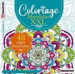 Coloriage Mandalas XXL (Ranska)
