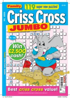 Family Criss Cross Jumbo Magazine