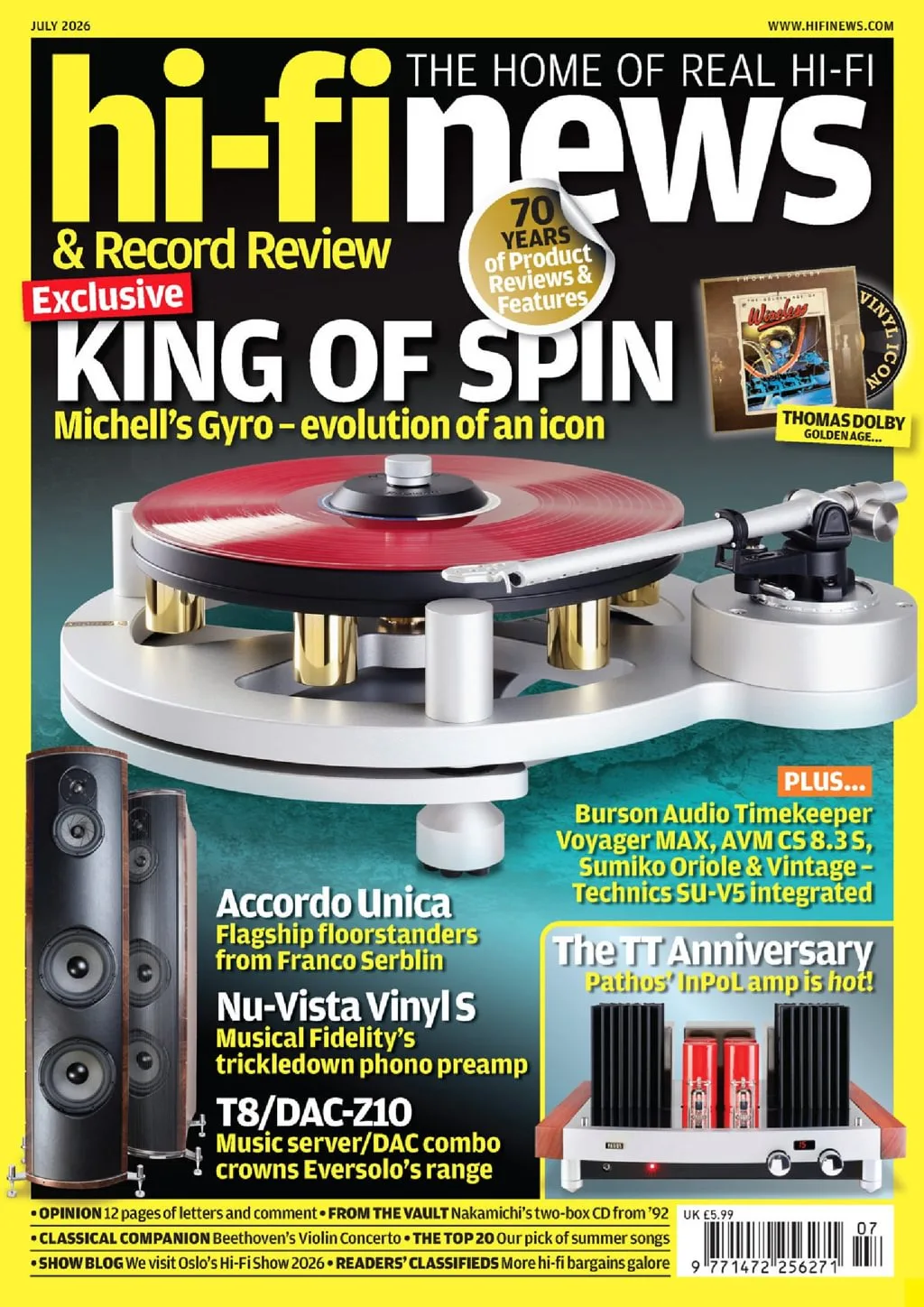 Hi-Fi News Magazine
