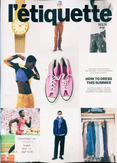 L'Etiquette Men (Englanninkielinen painos) Magazine