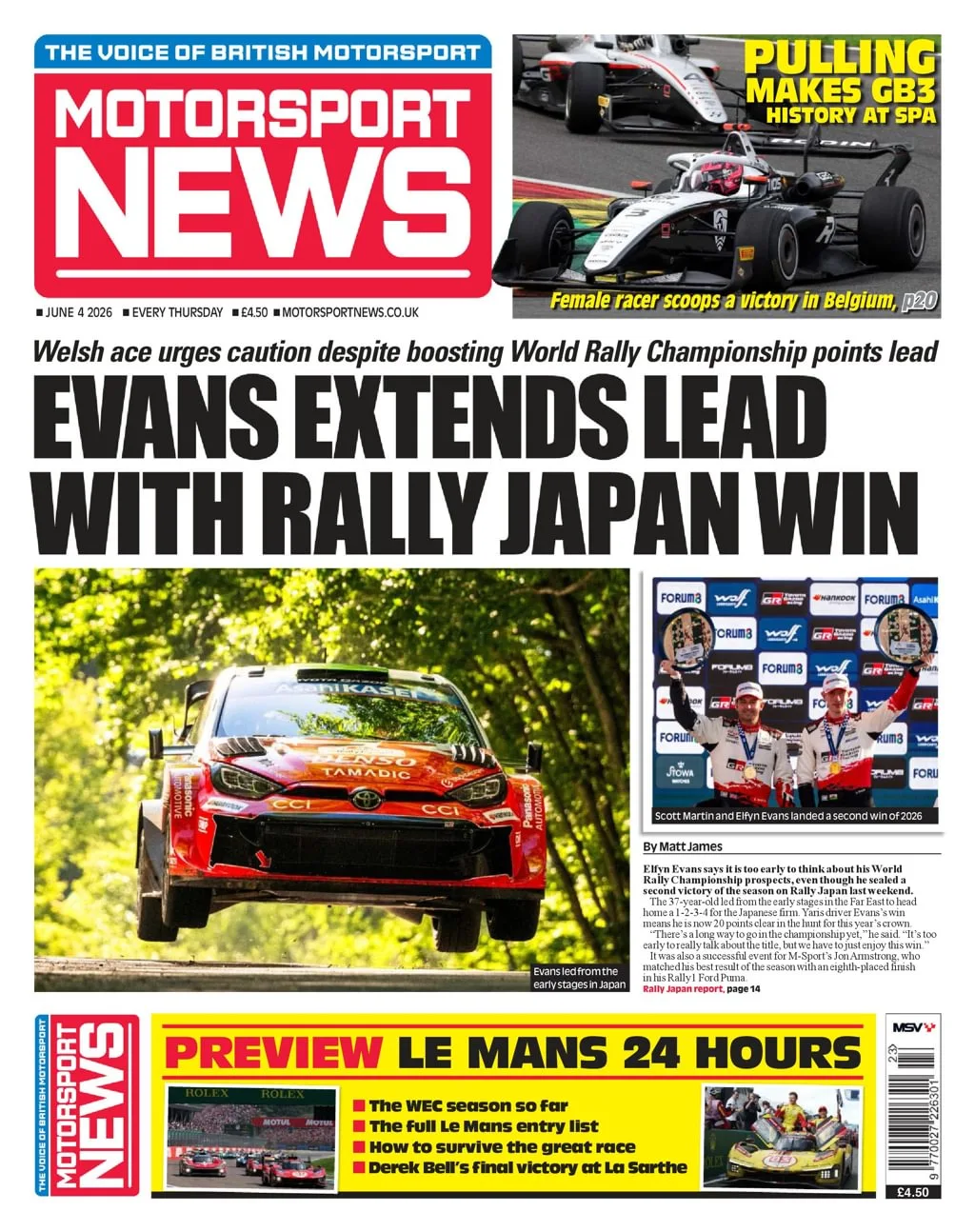 Motorsport News Magazine