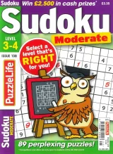 Puzzlelife Sudoku Moderate 3-4 Magazine 1
