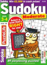 Puzzlelife Sudoku Moderate 3-4 Magazine 1