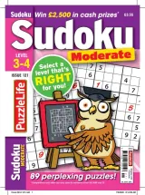Puzzlelife Sudoku Moderate 3-4 Magazine 1