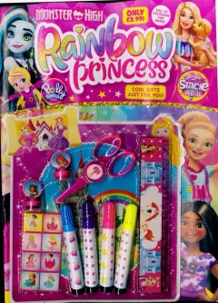 Rainbow Princess Colouring Fun Magazine