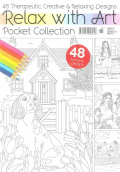 Relax With Art Pocket Collection Magazine