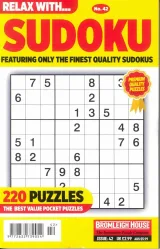Relax With Sudoku Magazine 1
