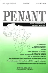 Revue Le Recueil penant (Ranska) 1