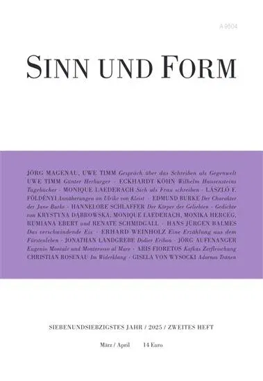 Sinn und Form (Saksa)