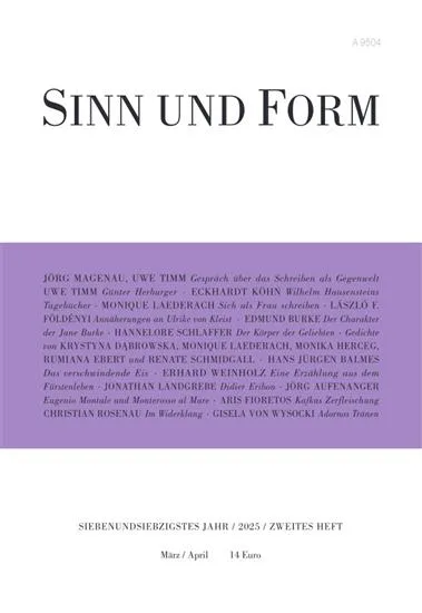 Sinn und Form (Saksa)