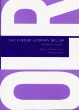 The Oxford Literary Review Magazine 1